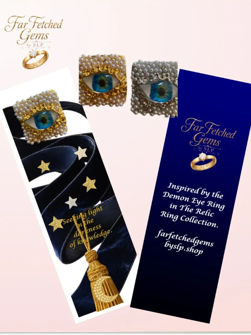 Pearl Demon Eye Ring
